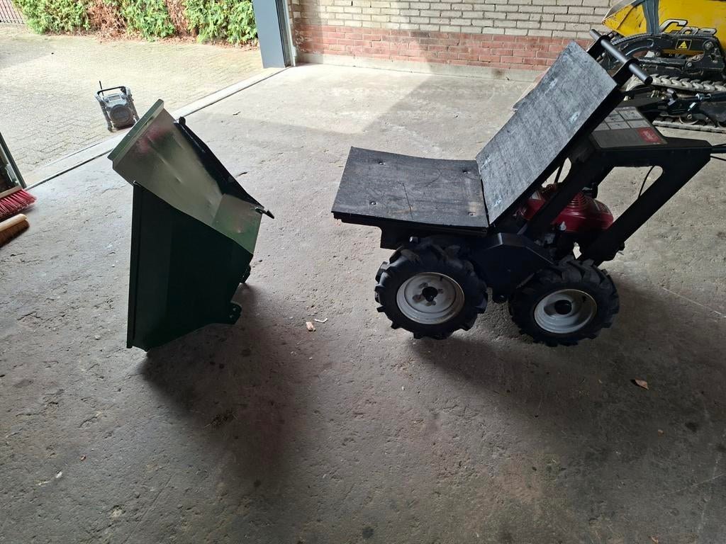 Muck truck motorkruiwagen dumper, Ophalen