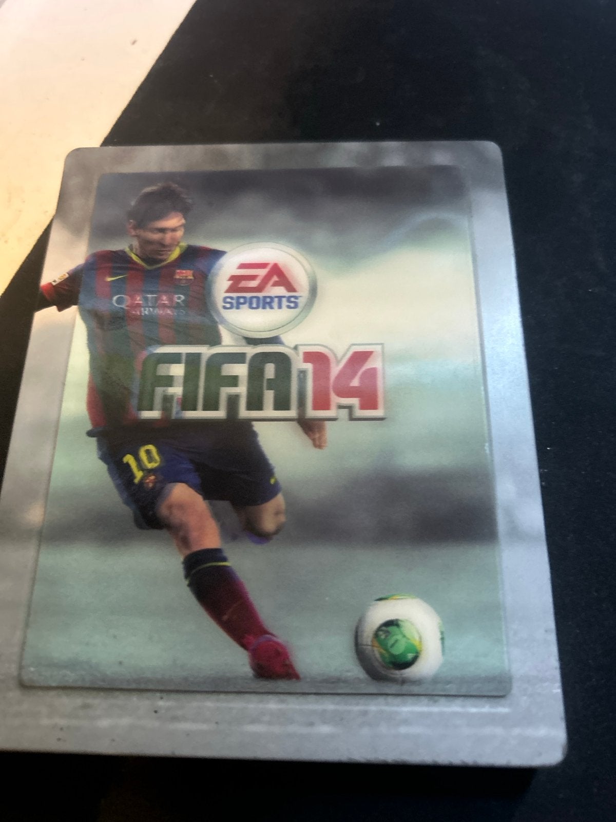 FIFA 14 - Voetbalgame met Messi op de cover, Gebruikt, Eén computer, Ophalen of Verzenden, Sport