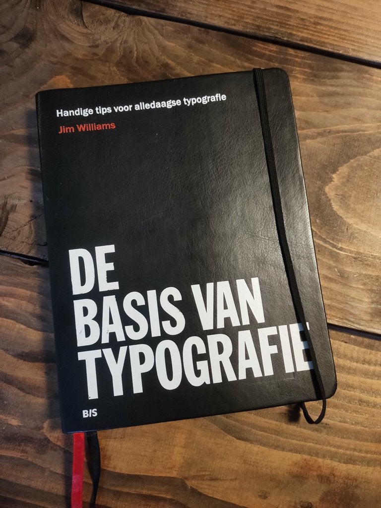 De Basis van Typografie - Jim Williams, Boeken, Ophalen of Verzenden, Gelezen, Overige onderwerpen, Jim Williams