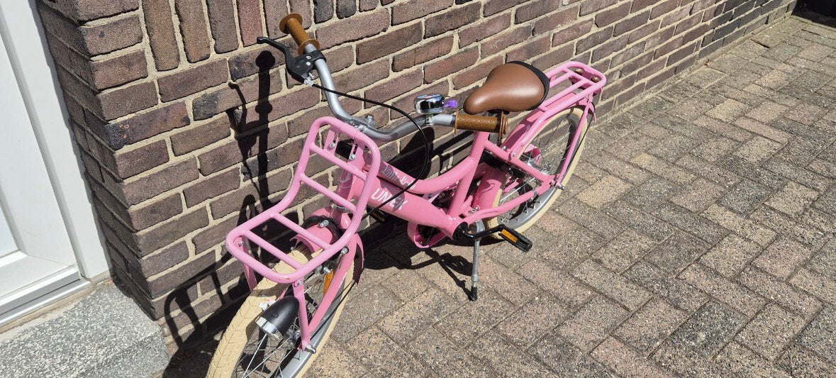 Uniek fiets roze. Perfecte staat, Ophalen of Verzenden, Zo goed als nieuw