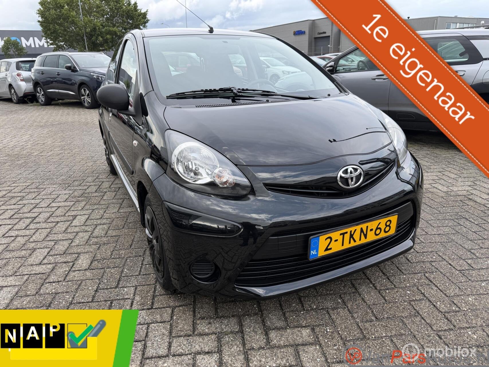 Toyota Aygo 1.0 VVT-i Now,Airco,5drs,Navi,Nap,1e eigenaar, Auto's, Voorwielaandrijving, Euro 5, Gebruikt, Elektrische ramen