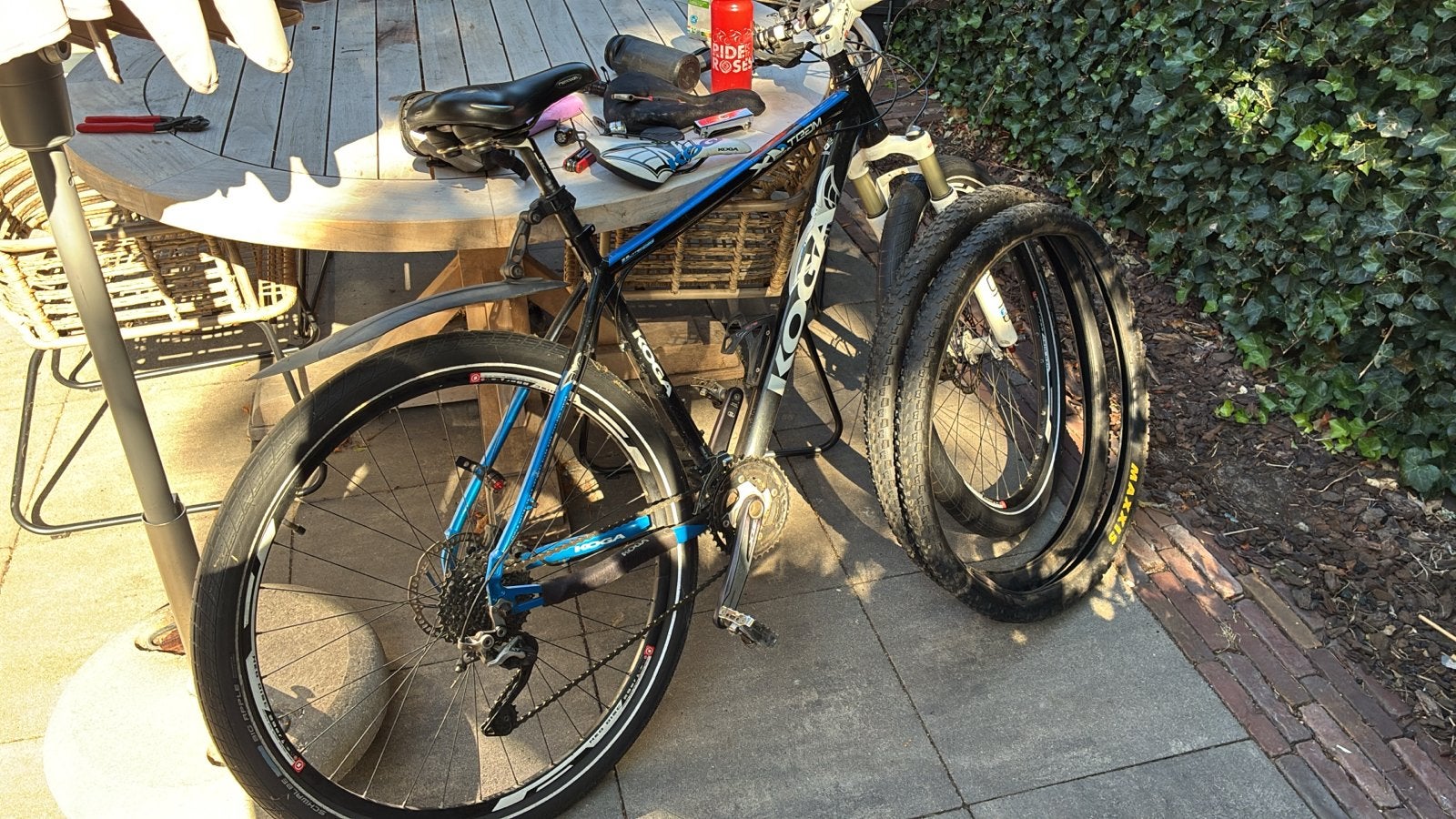 Koga 29 inch mountainbike met extra banden en zadel, Ophalen, Gebruikt, Overige maten, Koga Miyata