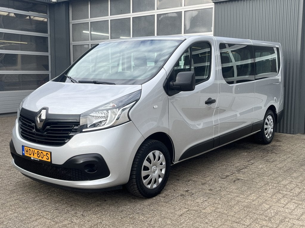 Renault Trafic Passenger 1.6 dCi BTW / BPM VRIJ! marge 9-Per, Voorwielaandrijving, Stof, Gebruikt, 2000 kg