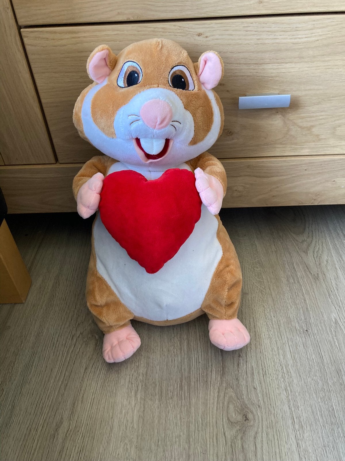 Ah hamster grote met hart, Ophalen of Verzenden, Zo goed als nieuw, Overige typen