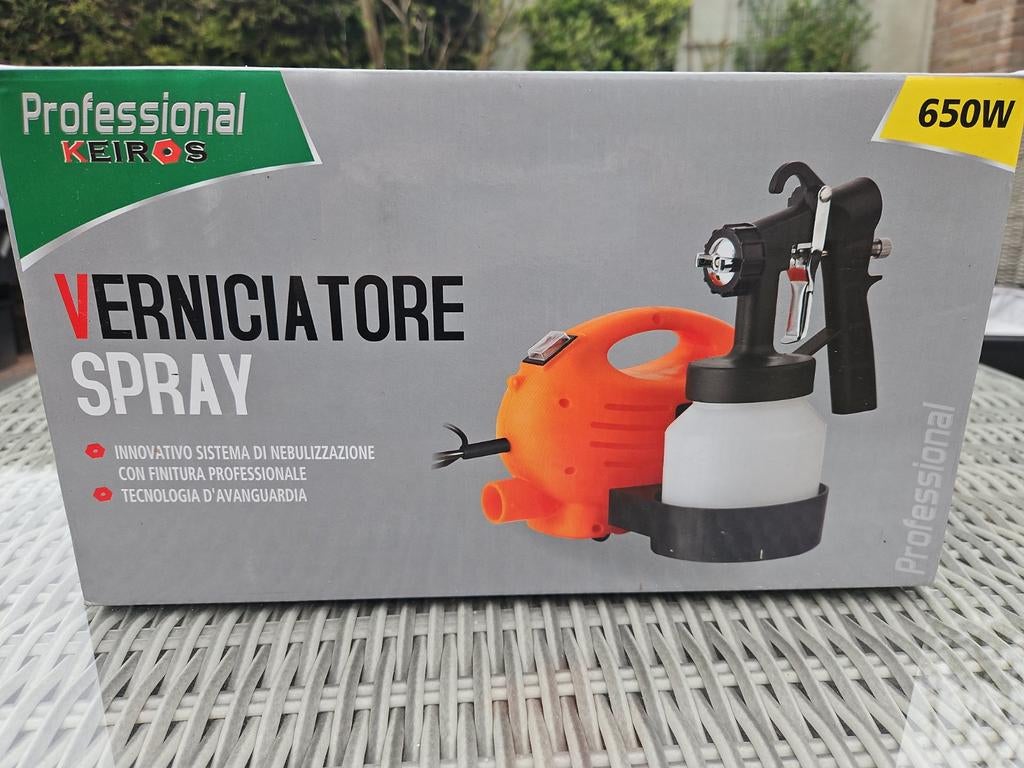 Nieuwe Verfspuit / Sprayer 650W - Professional Keiros, Ophalen, Nieuw
