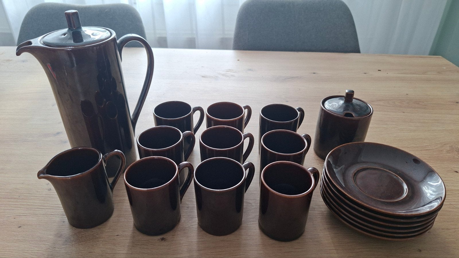 Royal Sphinx vintage servies- 18-delig, Huis en Inrichting, Overige merken, Vintage, Ophalen of Verzenden, Zo goed als nieuw