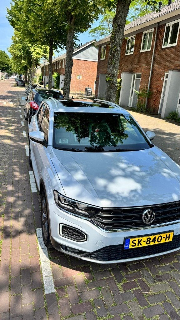 Volkswagen T-Roc 2.0 TSI 190pk 4Motion 7-DSG 2018 Wit, Auto's, Automaat, 15 km/l, Verblindingsvrij grootlicht, Zwart