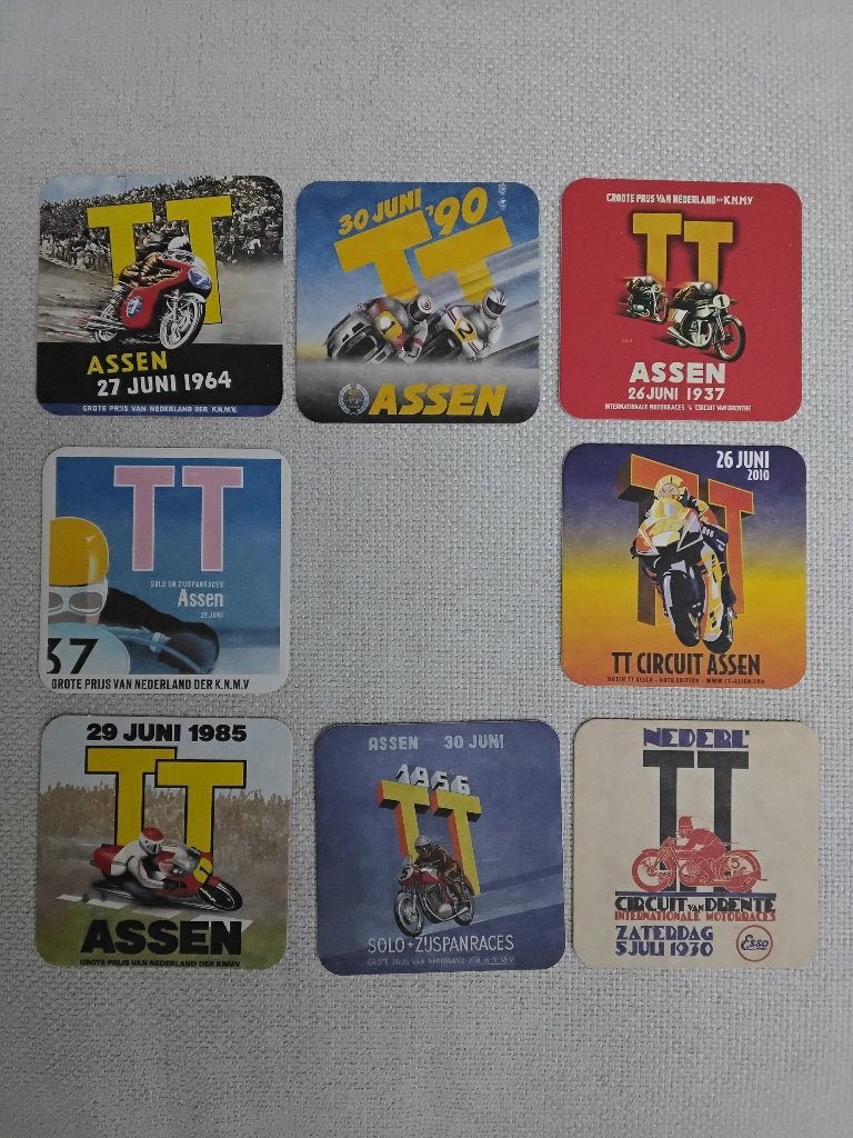 TT assen bier viltjes 2025, Ophalen of Verzenden, Nieuw, Viltje(s), Hertog Jan