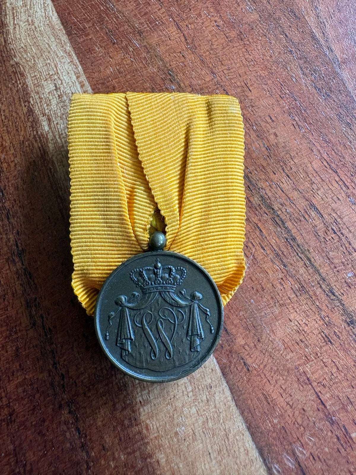 Medaille voor 12,5 jaar Trouwe Dienst Koninklijke Marine, Ophalen of Verzenden, Brons, Nederland