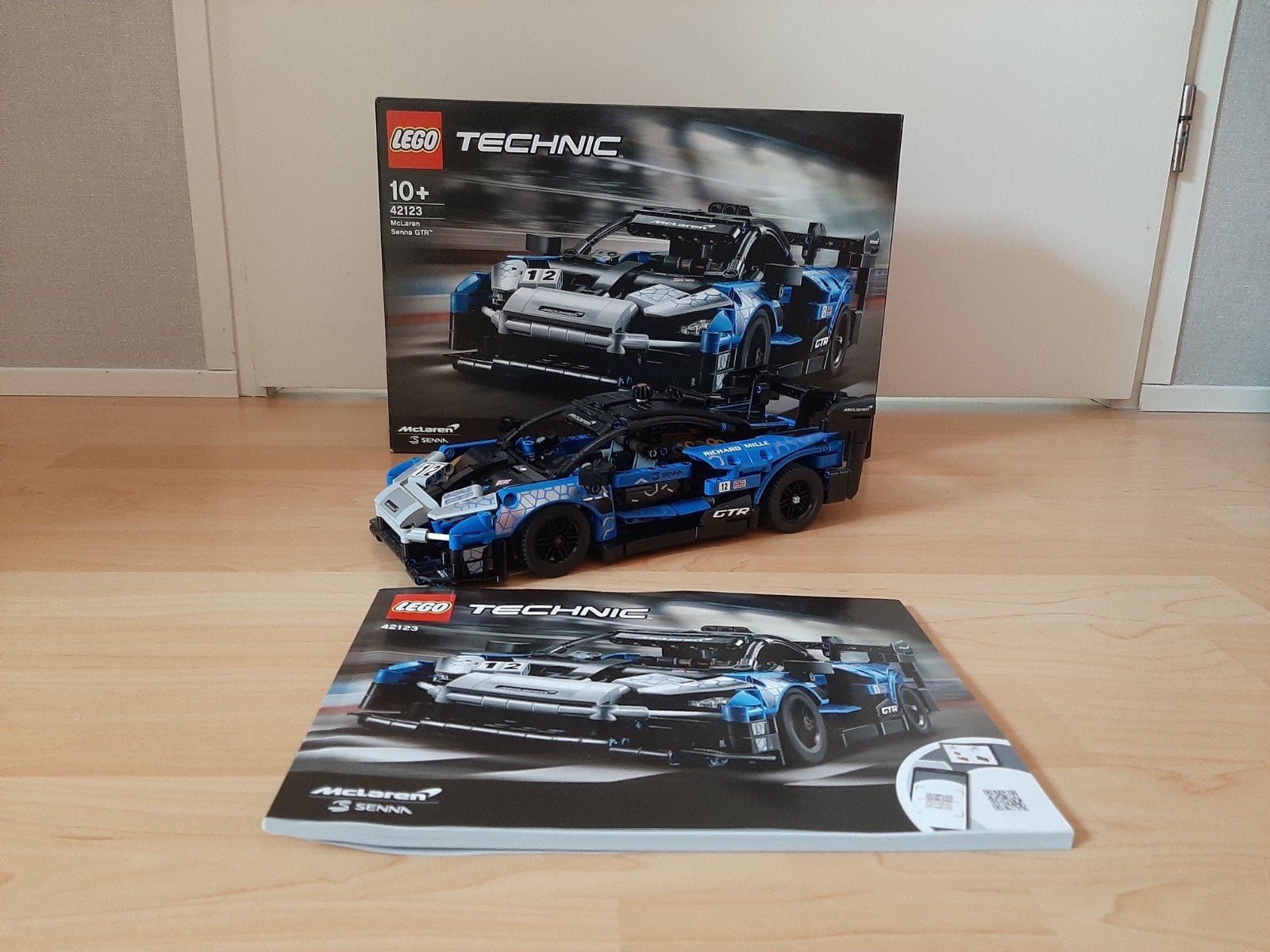 Lego Technic 42123 McLaren Senna GTR, Ophalen, Inclusief instructies, Lego, Zo goed als nieuw