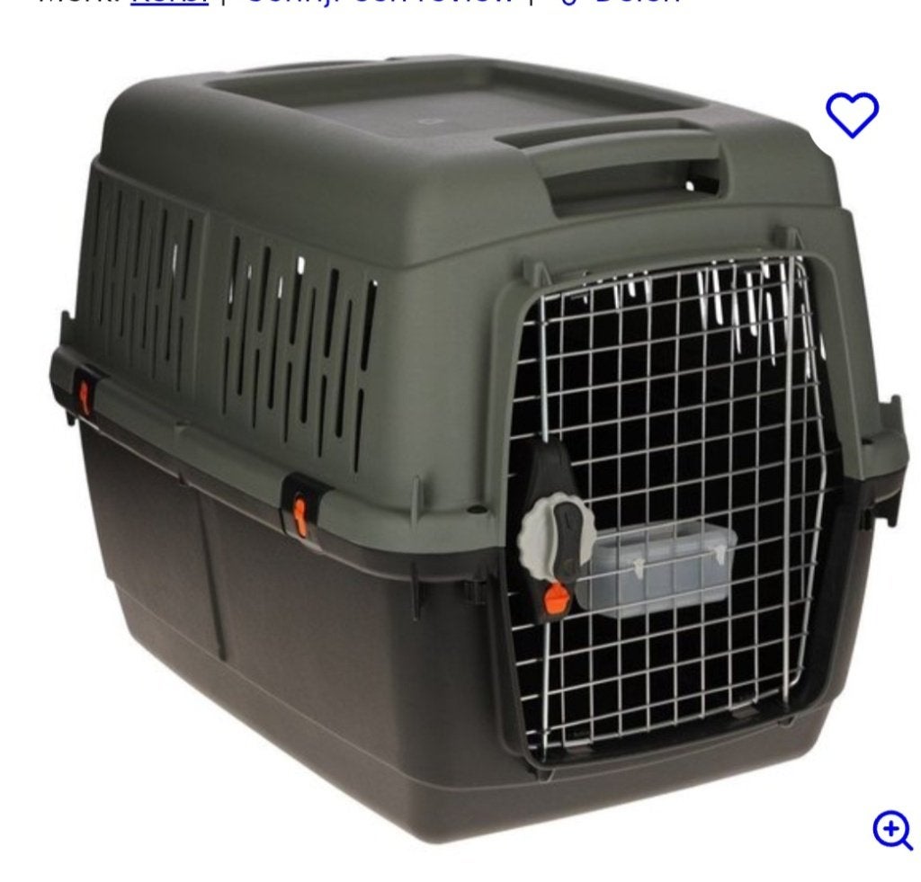 Bench/kennel voor kleine hond kunststof transportbox, Ophalen, Zo goed als nieuw, Overige