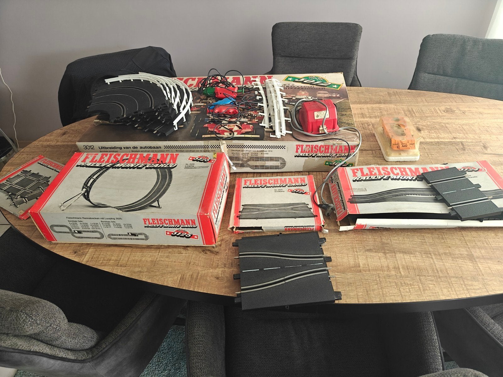 Fleischmann Rally Monte Carlo – complete set + extra’s, Ophalen, Fleischmann, Elektrisch, Met looping