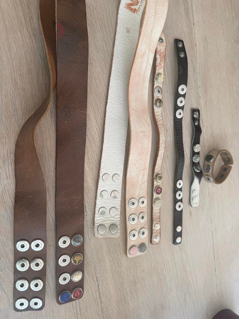 Noosa riemen en armbanden met diverse stenen, Ophalen of Verzenden, Zo goed als nieuw