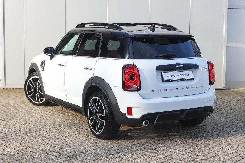 MINI Countryman Cooper S JCW Automaat / Panoramadak / JCW Sp, Auto's, Mini, Stof, Wit, Origineel Nederlands, SUV of Terreinwagen