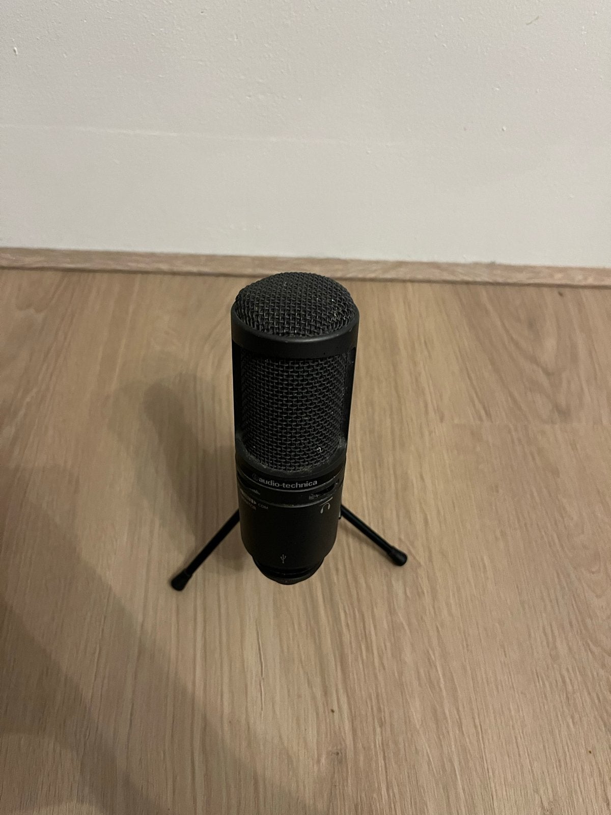 Audio-Technica AT2020USB+ USB Microfoon (zonder kabel), Muziek en Instrumenten, Microfoons, Ophalen of Verzenden, Gebruikt, Studiomicrofoon
