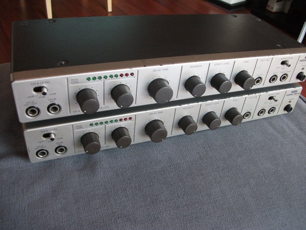 Korg SD-200 Delay x 2, Muziek en Instrumenten, Effecten, Ophalen of Verzenden, Gebruikt, Delay of Echo