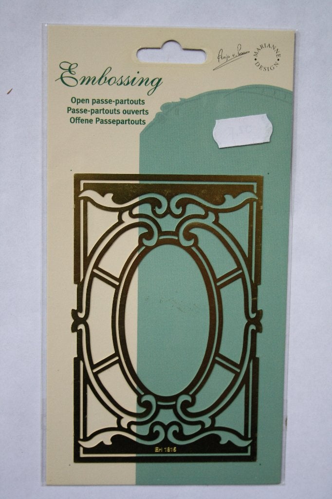 Marianne Open passe-partout stencil nr. 1815, Ophalen of Verzenden, Nieuw, Overige thema's, Pons of Mal