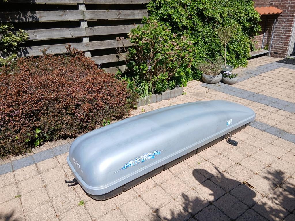 Hapro dakkoffer/skibox/bagagebox, Ophalen