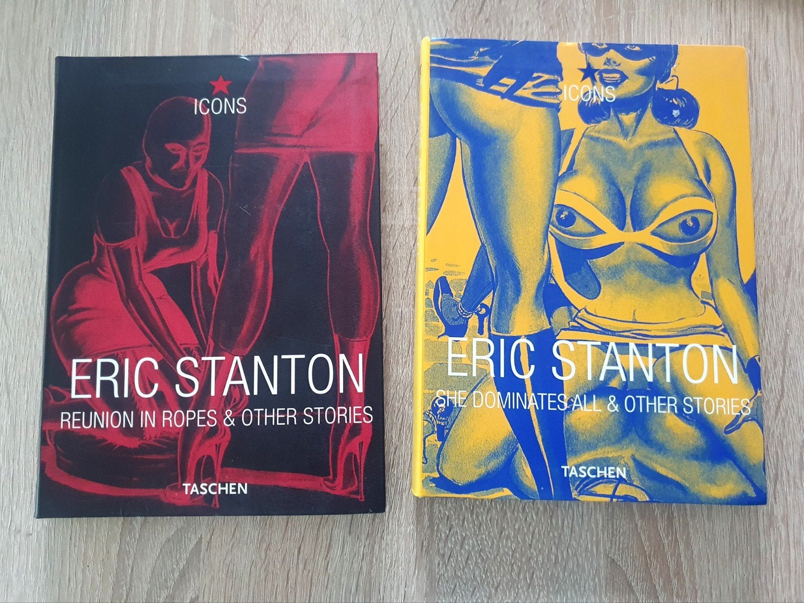 Eric Stanton Icons: Reunion in Ropes & She Dominates All, Ophalen of Verzenden, Zo goed als nieuw, Eric Stanton