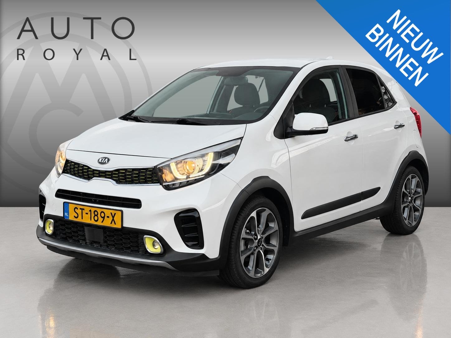 Kia Picanto 1.2 CVVT X-Line APPLE / ANDROID AUTO | STOEL VER, Auto's, Voorwielaandrijving, 839 kg, Gebruikt, Euro 6