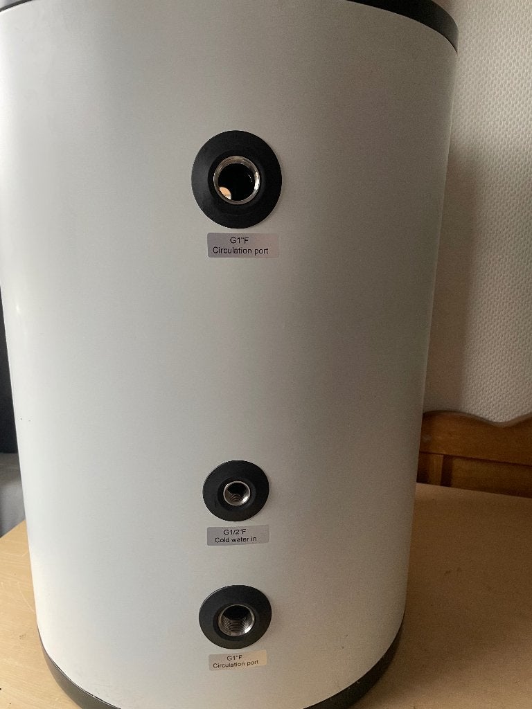 Greenline Techno energie 100 liter buffervat, Ophalen, 100 liter of meer, Nieuw, Boiler