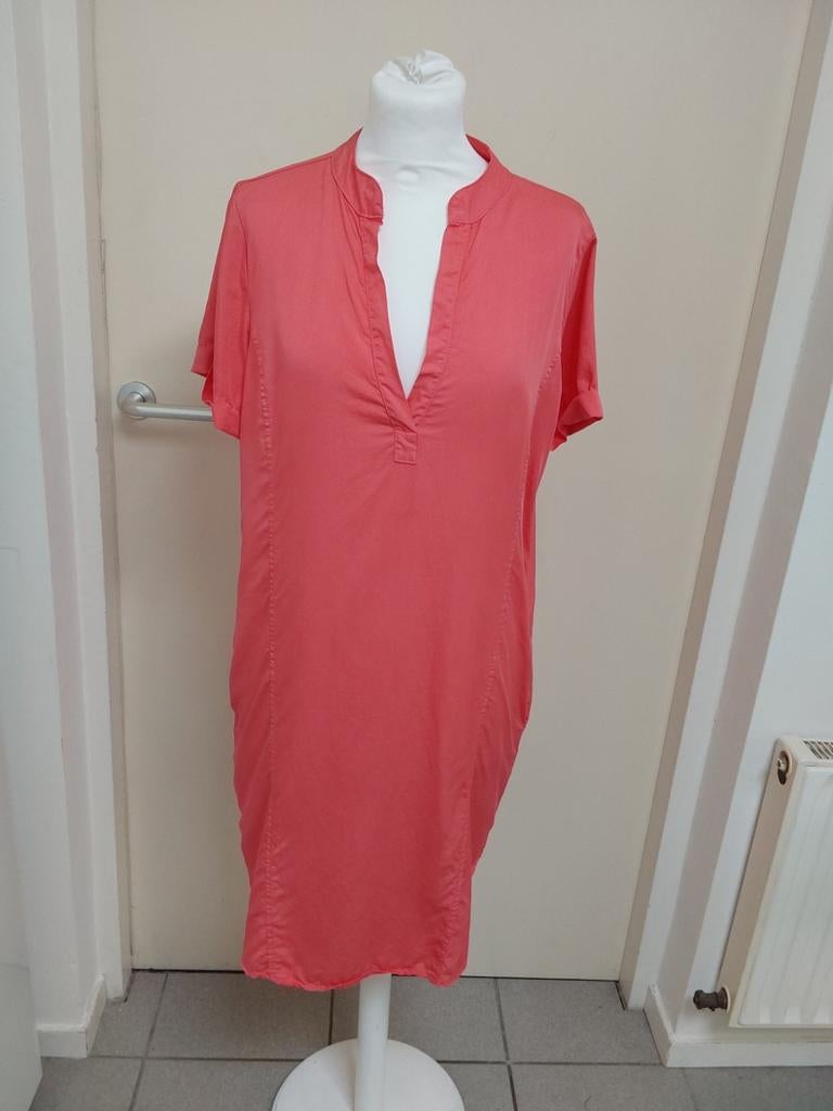 Prachtige roze jurk van G. Ricceri maat L, modekleur, G. Ricceri, Ophalen of Verzenden, Zo goed als nieuw, Roze