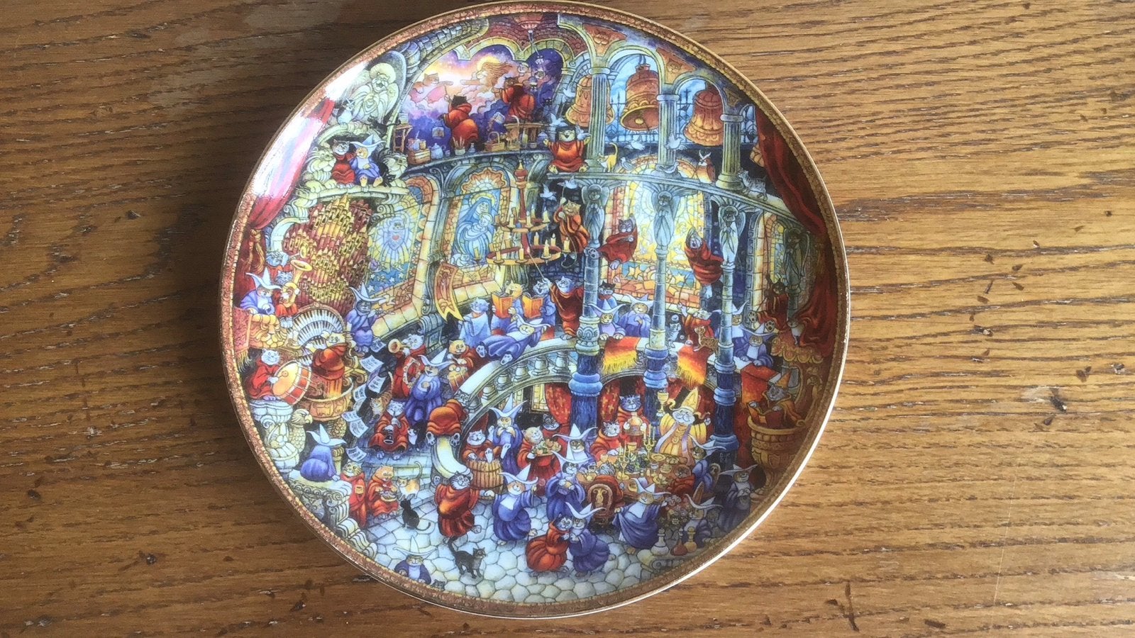 Franklin Mint Royal Doulton "Holy Cats" sierbord, Ophalen