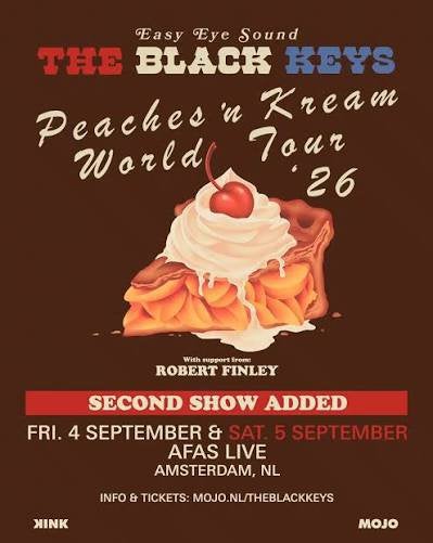 2x Staanplaatsen The Black Keys za 5 sept tickets, Twee personen