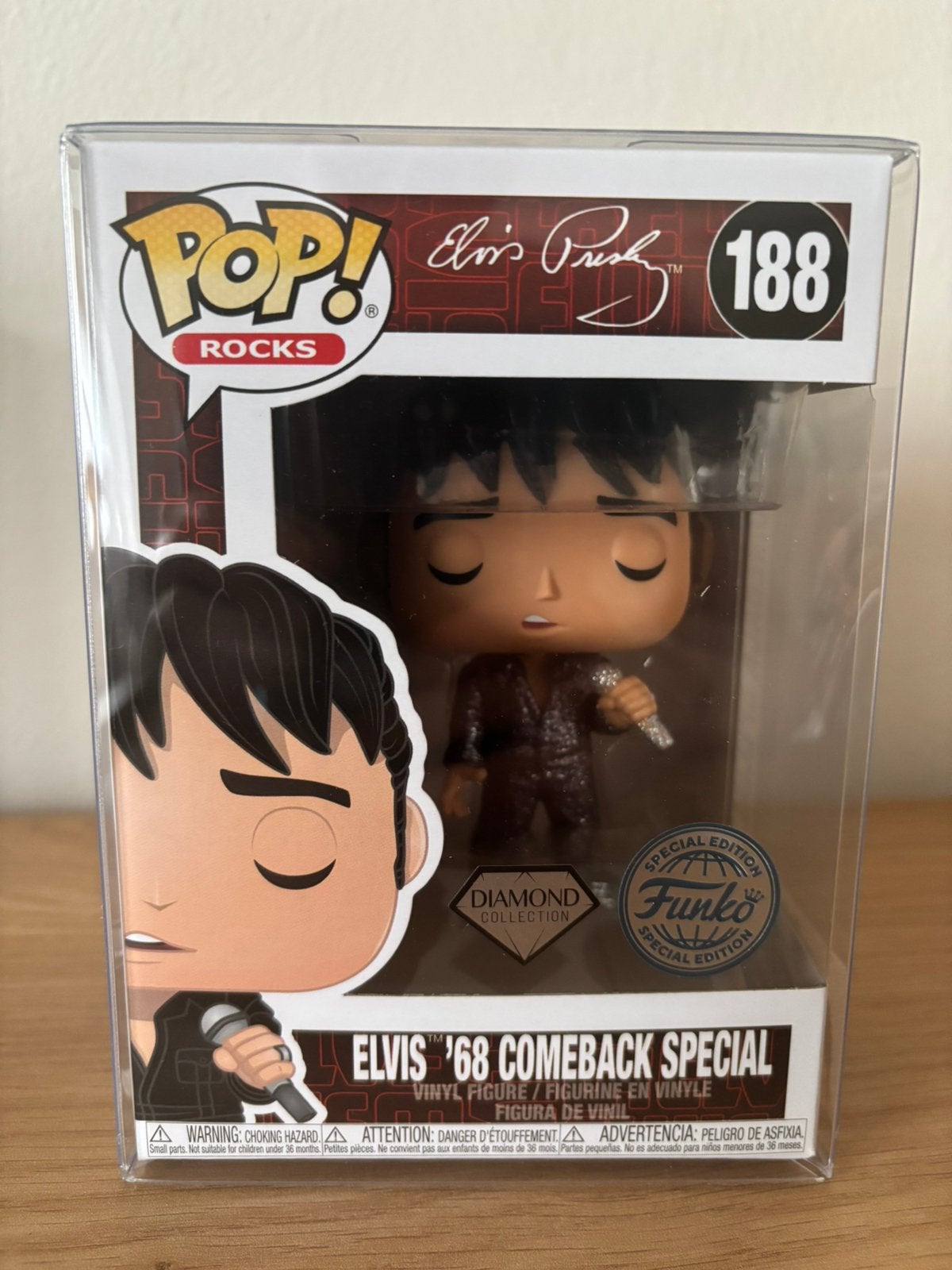 Elvis Presley funko pop 188 rocks special edition, Ophalen of Verzenden, Nieuw