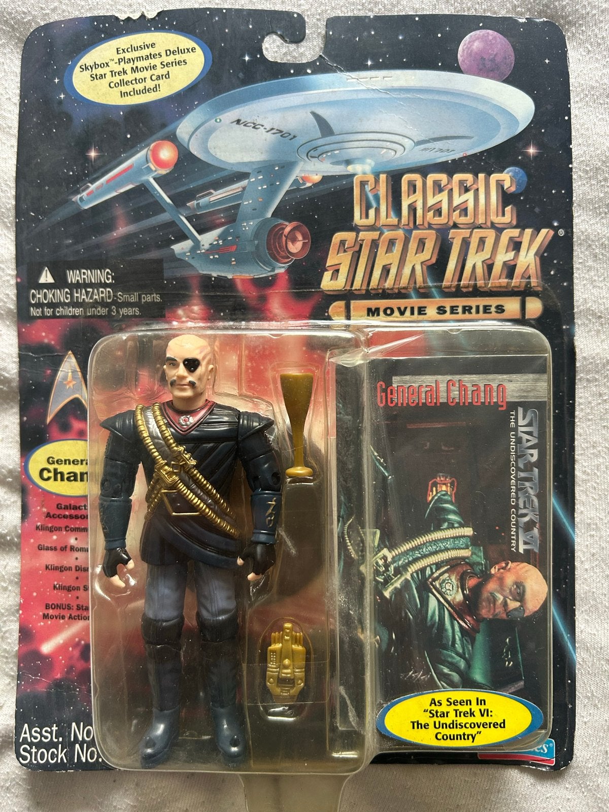 Star Trek Classic Movie Series General Chang Actiefiguur, Ophalen of Verzenden, Nieuw