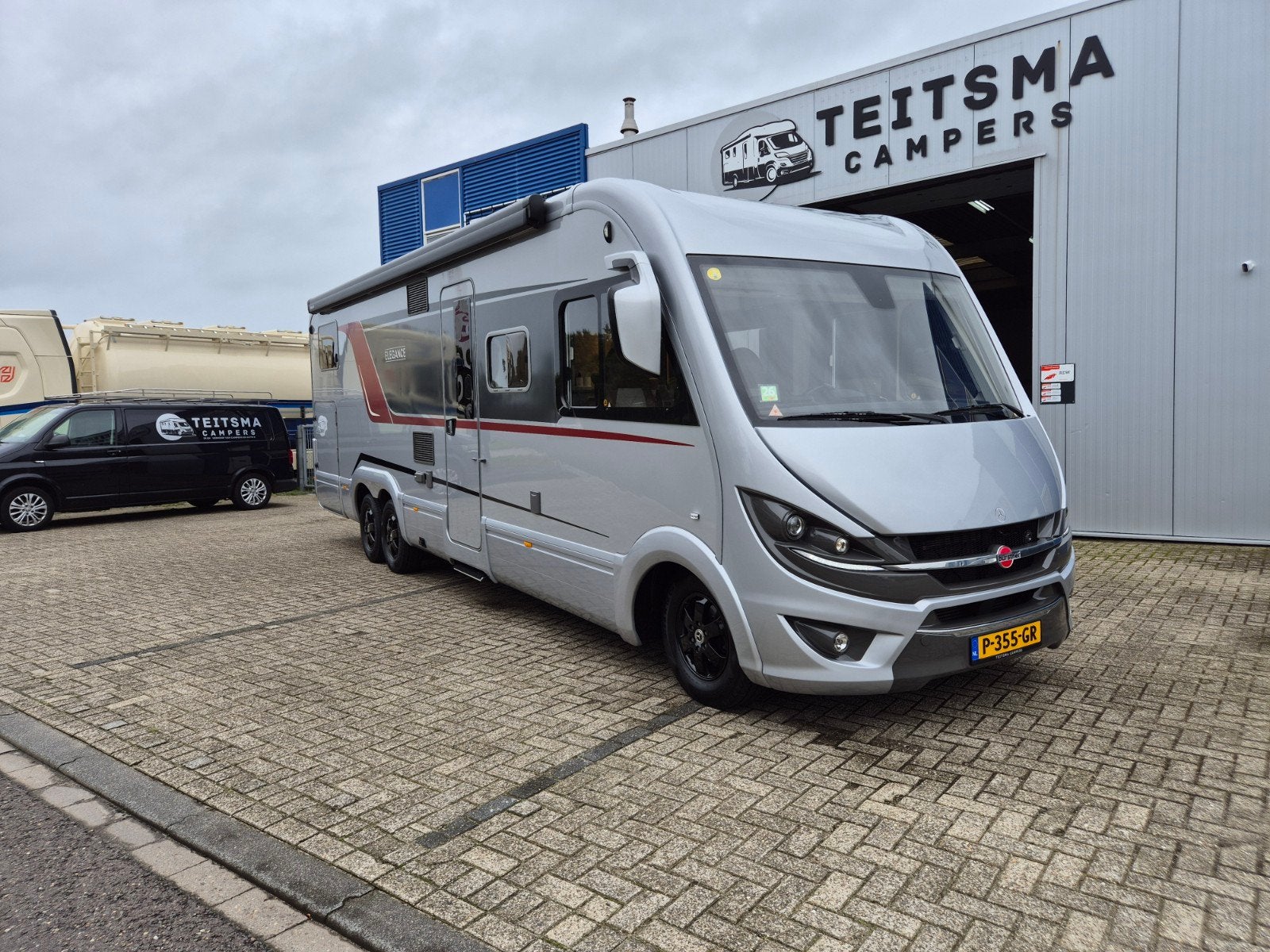 Bürstner Elegance I 910 G – Mercedes-Benz – 177 PK – 9G-Tron, Chemisch toilet, Koelkast, Vloeistofverwarming, Bedrijf