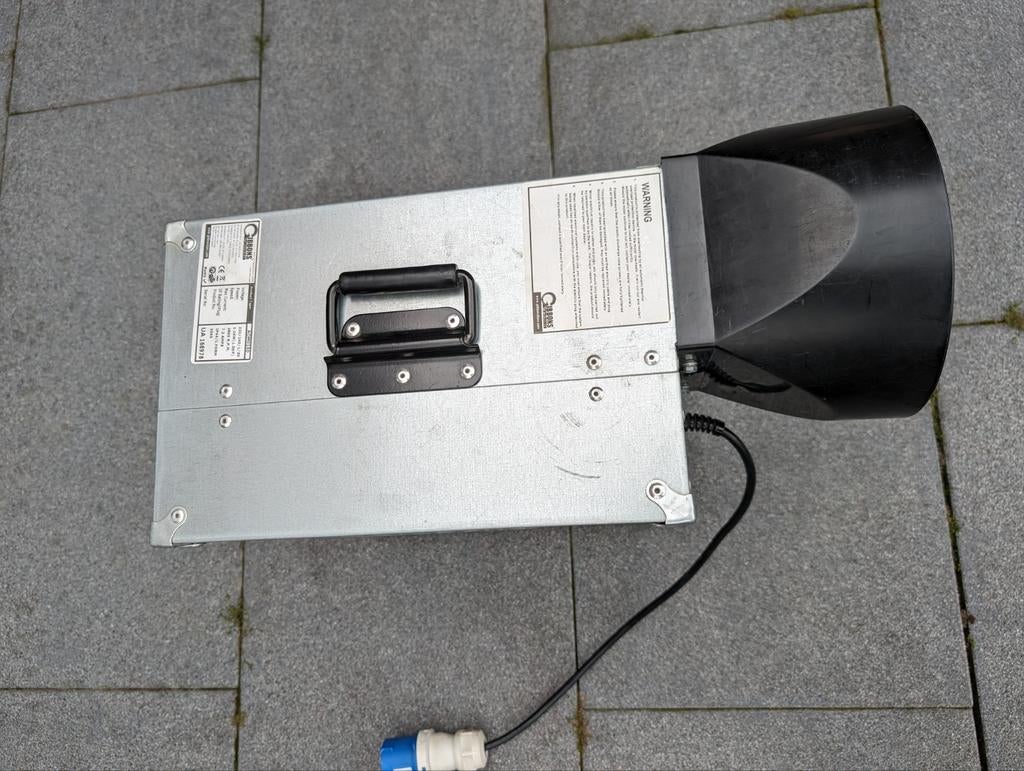 Gibbons Springkussenblower 1.5 HP, Kinderen en Baby's, Speelgoed | Buiten | Springkussens, Gebruikt, Ophalen of Verzenden