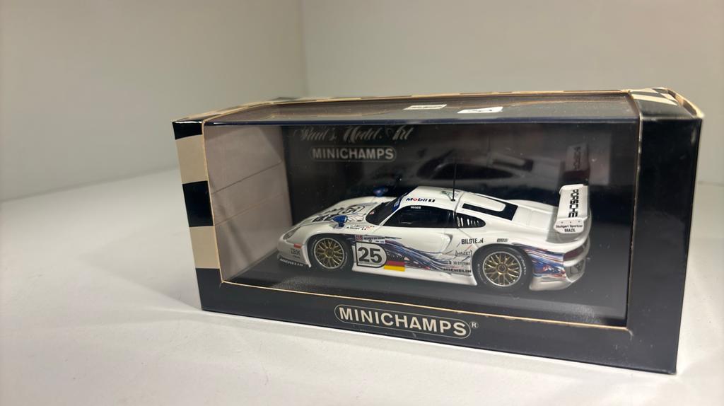 Porsche 911 gt1 minichamps 1.43, Auto, Ophalen of Verzenden, MiniChamps, A