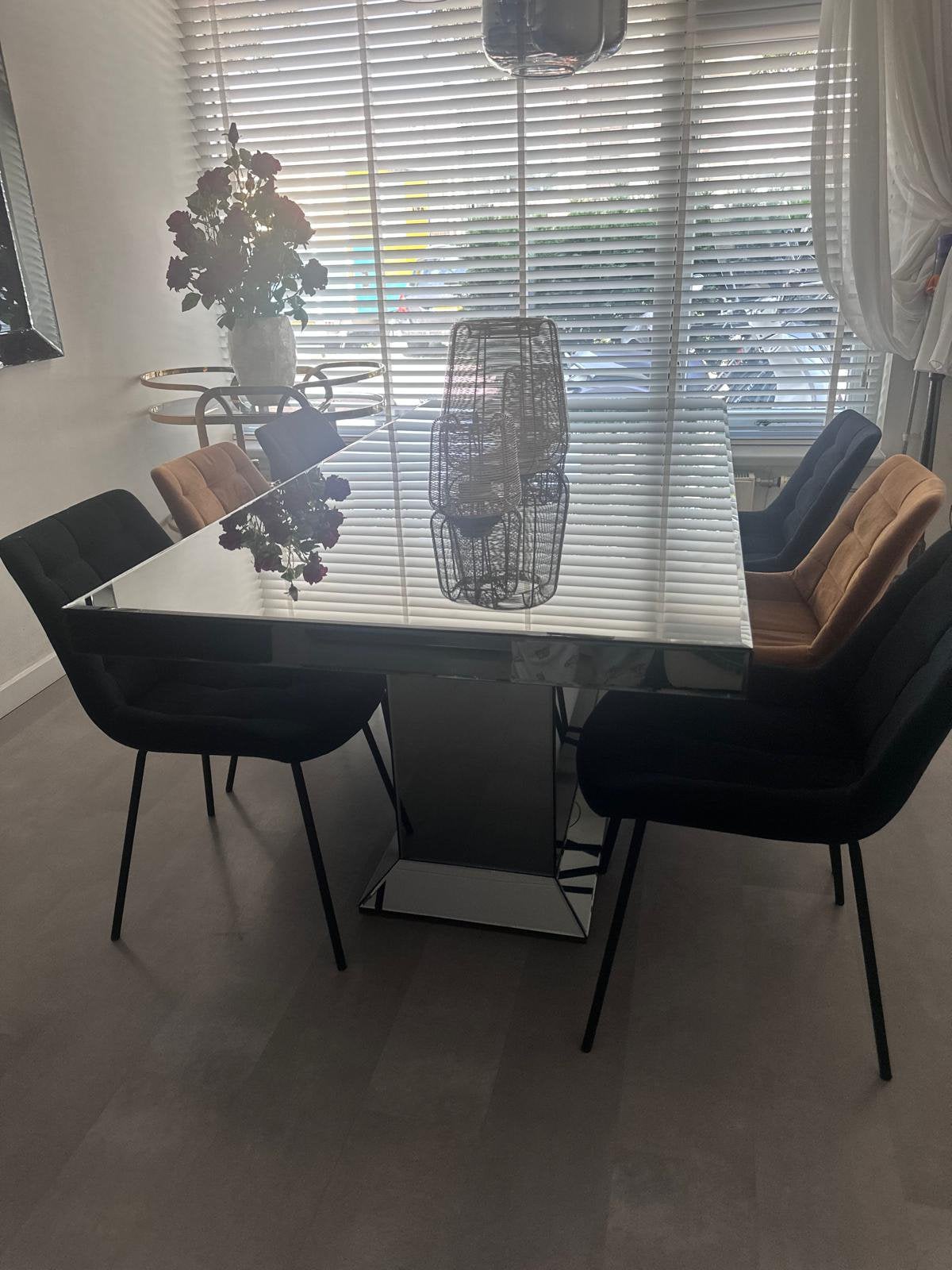 Eettafel salontafel set, Huis en Inrichting, Tafels | Eettafels, Ophalen, Zo goed als nieuw, Rond, 50 tot 100 cm