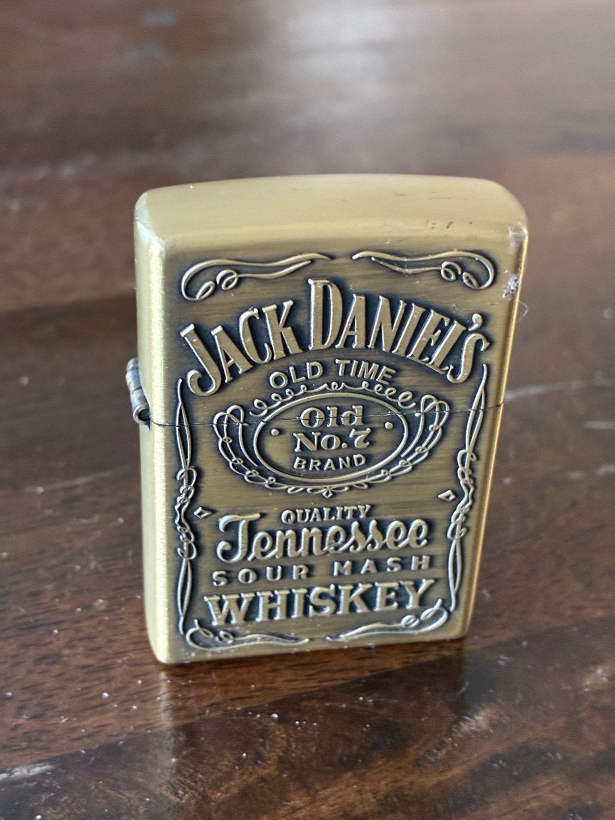 Jack Daniel's Aansteker - Vintage Stijl, Verzamelen, Rookartikelen, Aanstekers en Luciferdoosjes, Ophalen, Gebruikt, Aansteker