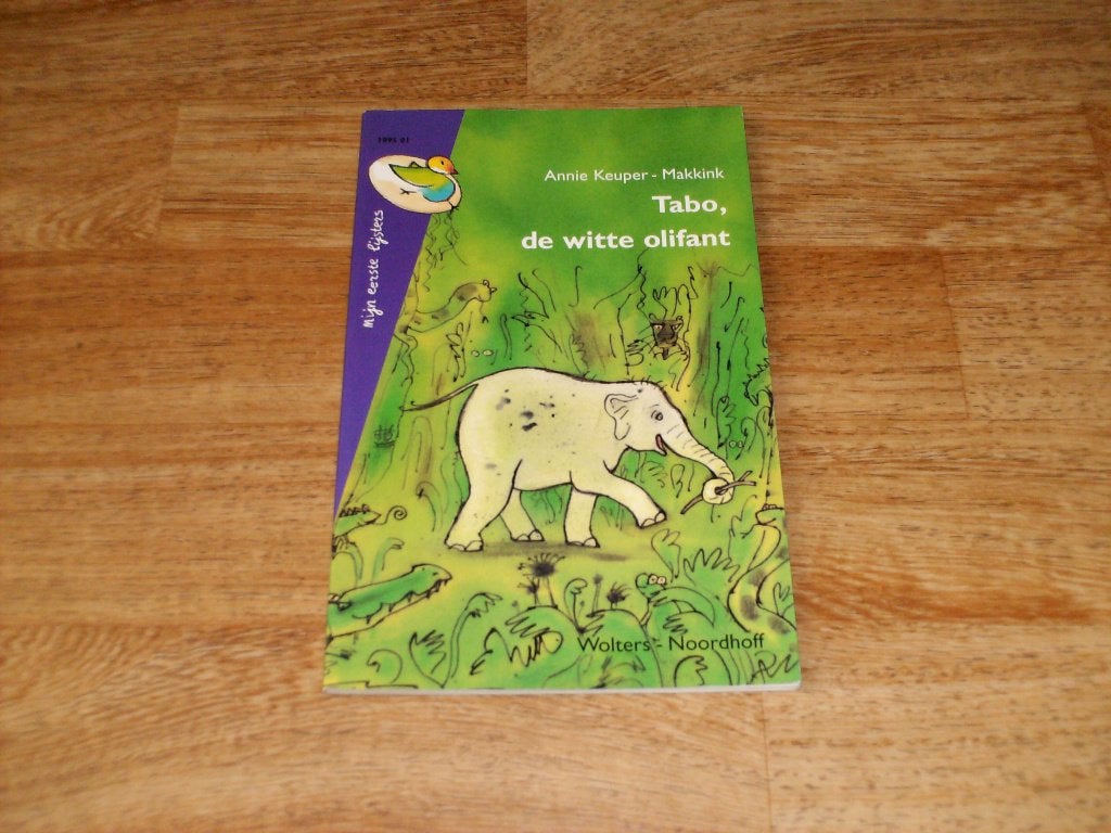 tabo,de witte olifant z.g.a.n, Ophalen of Verzenden, Zo goed als nieuw, Annie Keuper-Makkink, Fictie algemeen