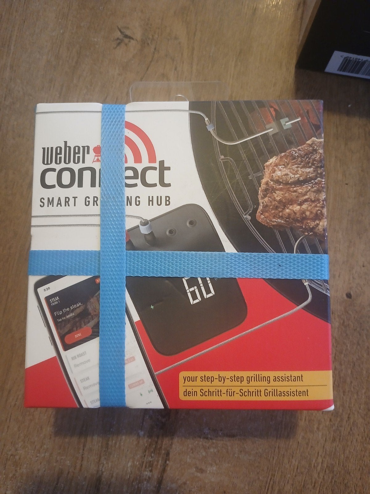 vlees meter, Ophalen