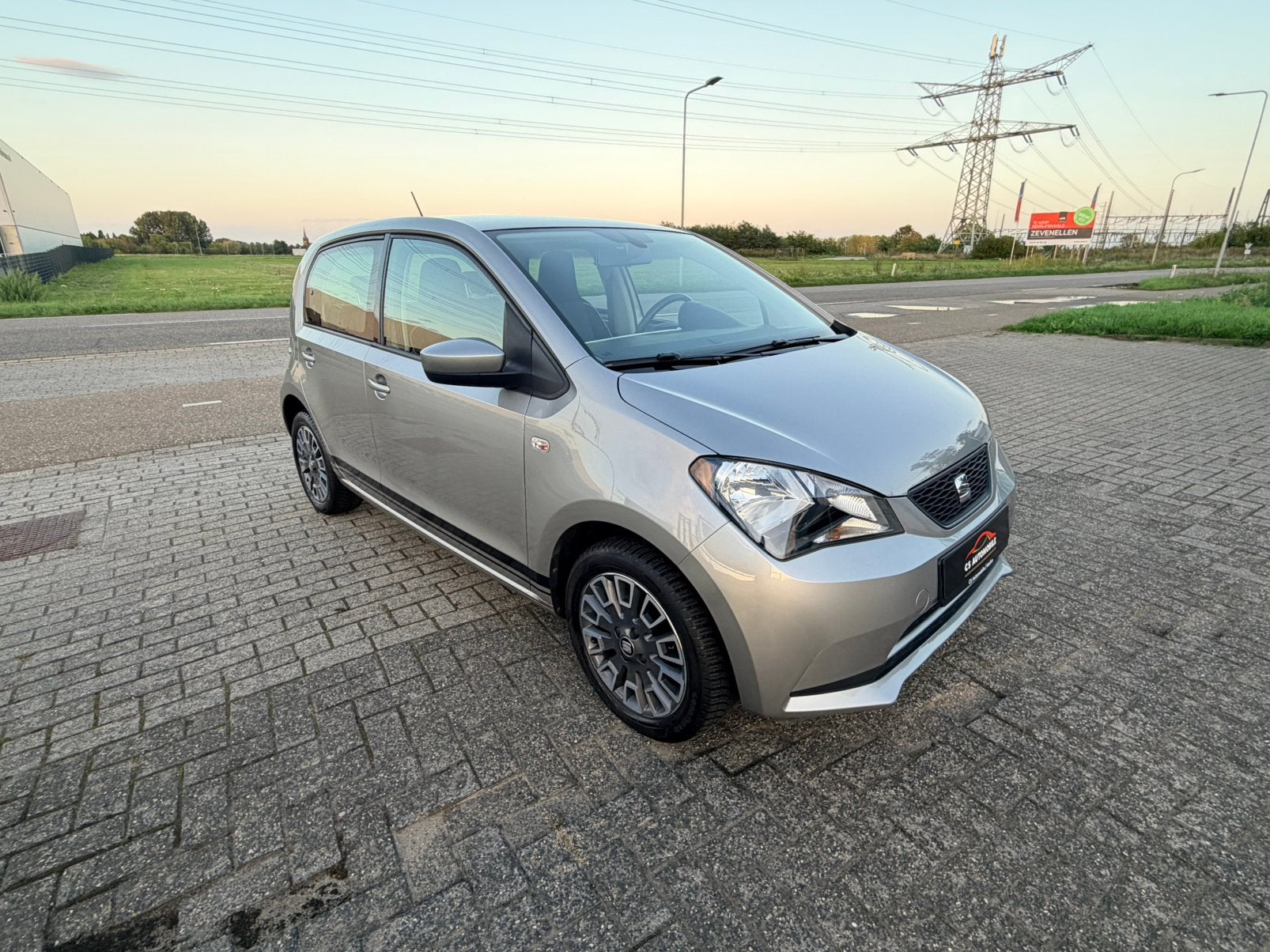 Seat Mii 1.0 Style Chic 2018 Automaat 5DRS Cruise/Clima/PDC, Auto's, Stof, Zwart, Mii, 23 km/l