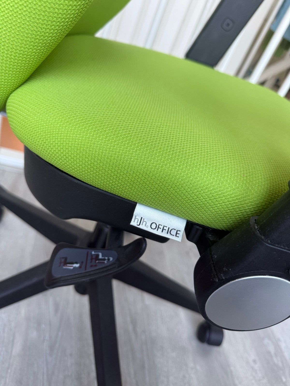 HJH Office Bureaustoel - Ergonomisch en Comfortabel, Ophalen, Zo goed als nieuw, Bureaustoel, Groen