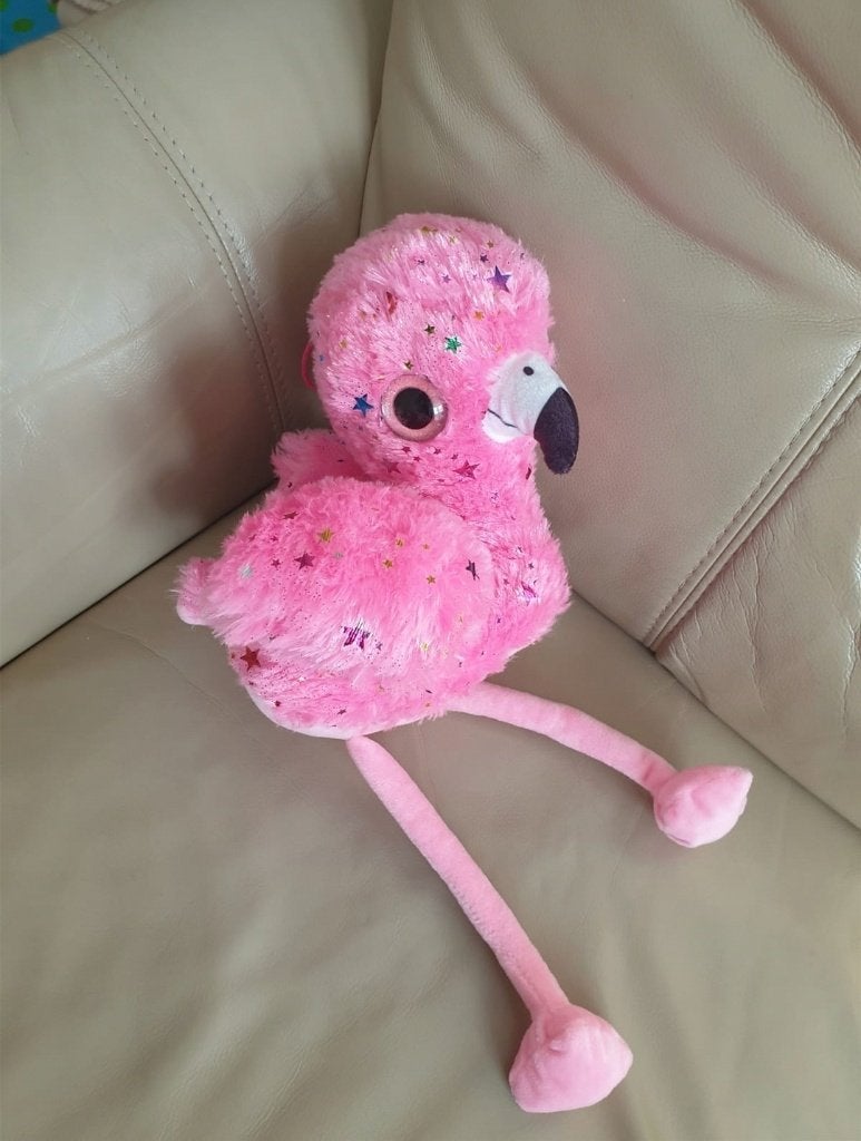 Knuffel flamingo, Ophalen, Zo goed als nieuw, Overige typen