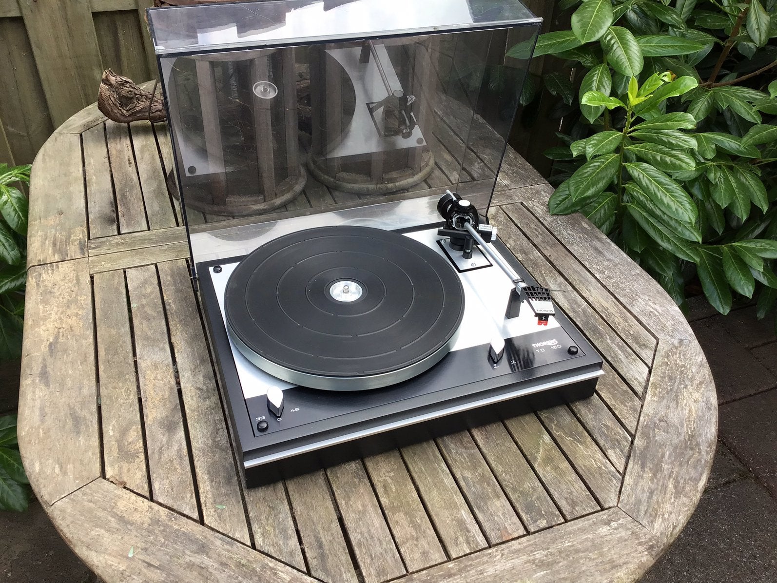 ✅ INCL. GARANTIE, THORENS TD-160, SHURE HI-TRACK CARTRIDGE ✅, Audio, Tv en Foto, Platenspelers, Ophalen of Verzenden, Zo goed als nieuw