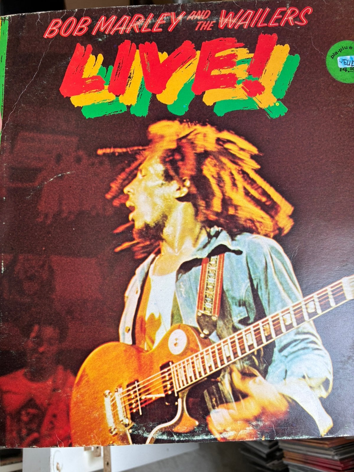 Lp bob marley live, Ophalen of Verzenden, Zo goed als nieuw, 12 inch, Poprock
