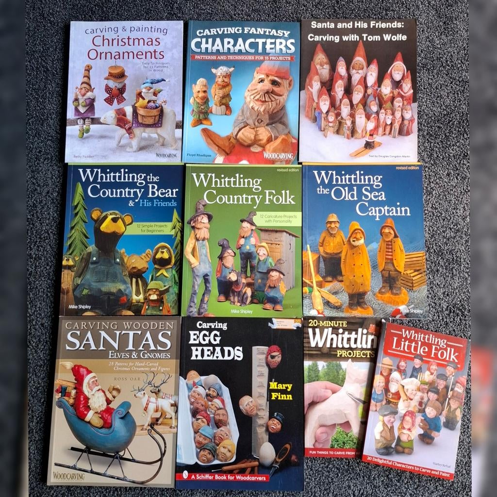 Houtsnijden boeken., Verzenden, Zo goed als nieuw