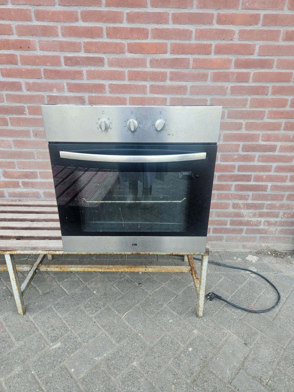 ROESTVRIJSTALEN OVEN ETNA, .., .., Gebruikt, Hete lucht