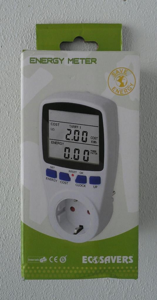 Ecosavers energieverbruik- en stroomkostenmeter * NIEUW *, Ophalen of Verzenden, Nieuw, Elektriciteit