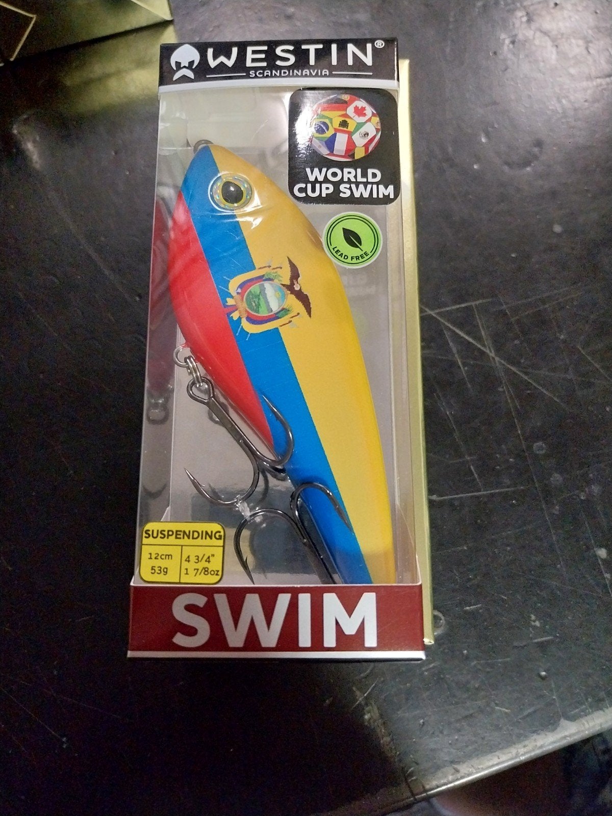 Westin World Cup Swim Kunstaas - Ecuador Editie, Ophalen of Verzenden, Nieuw