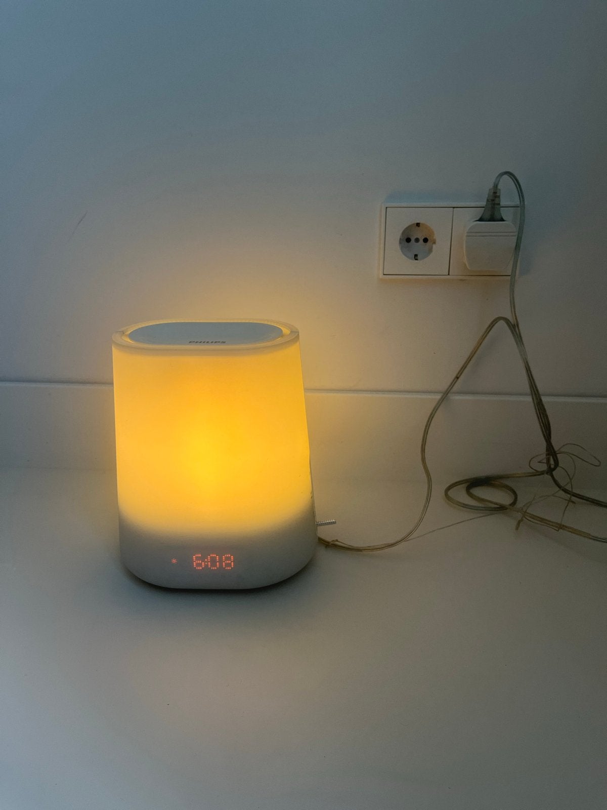Philips Wake-up Light HF3475 - Lichtwekker, Ophalen of Verzenden, Gebruikt, Digitaal
