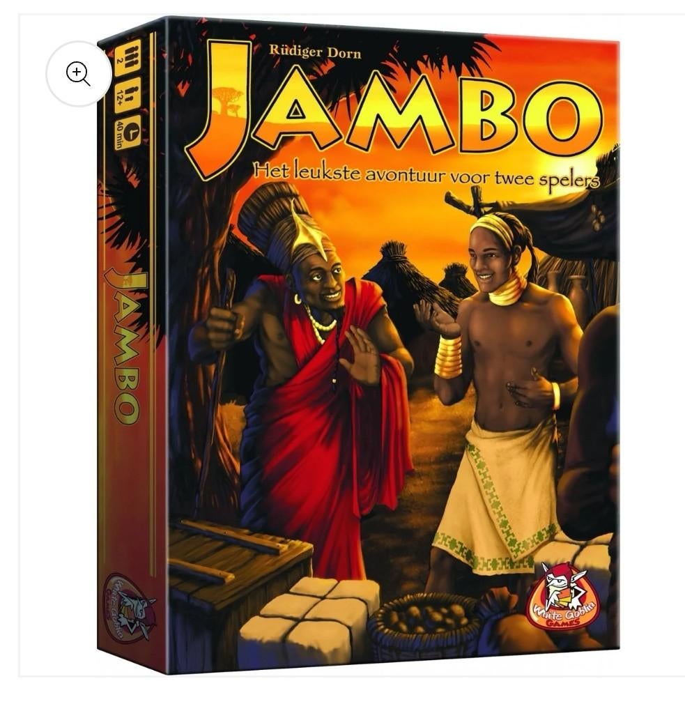 Jambo bordspel, Ophalen of Verzenden, Nieuw, White Goblin Games
