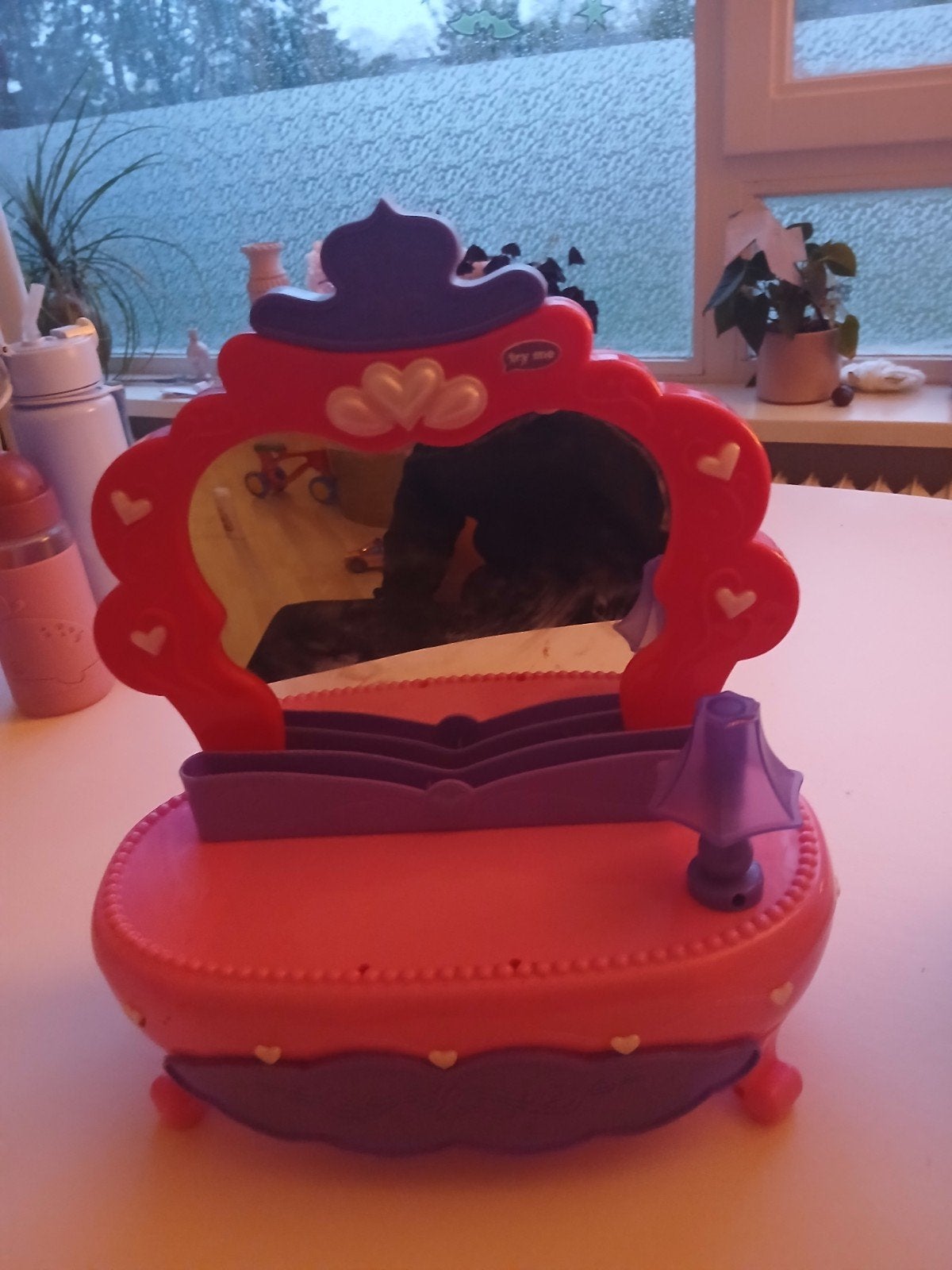 Kaptafeltje met lichtjes voor kleine meisjes, Kinderen en Baby's, Ophalen of Verzenden, Gebruikt, Meisje