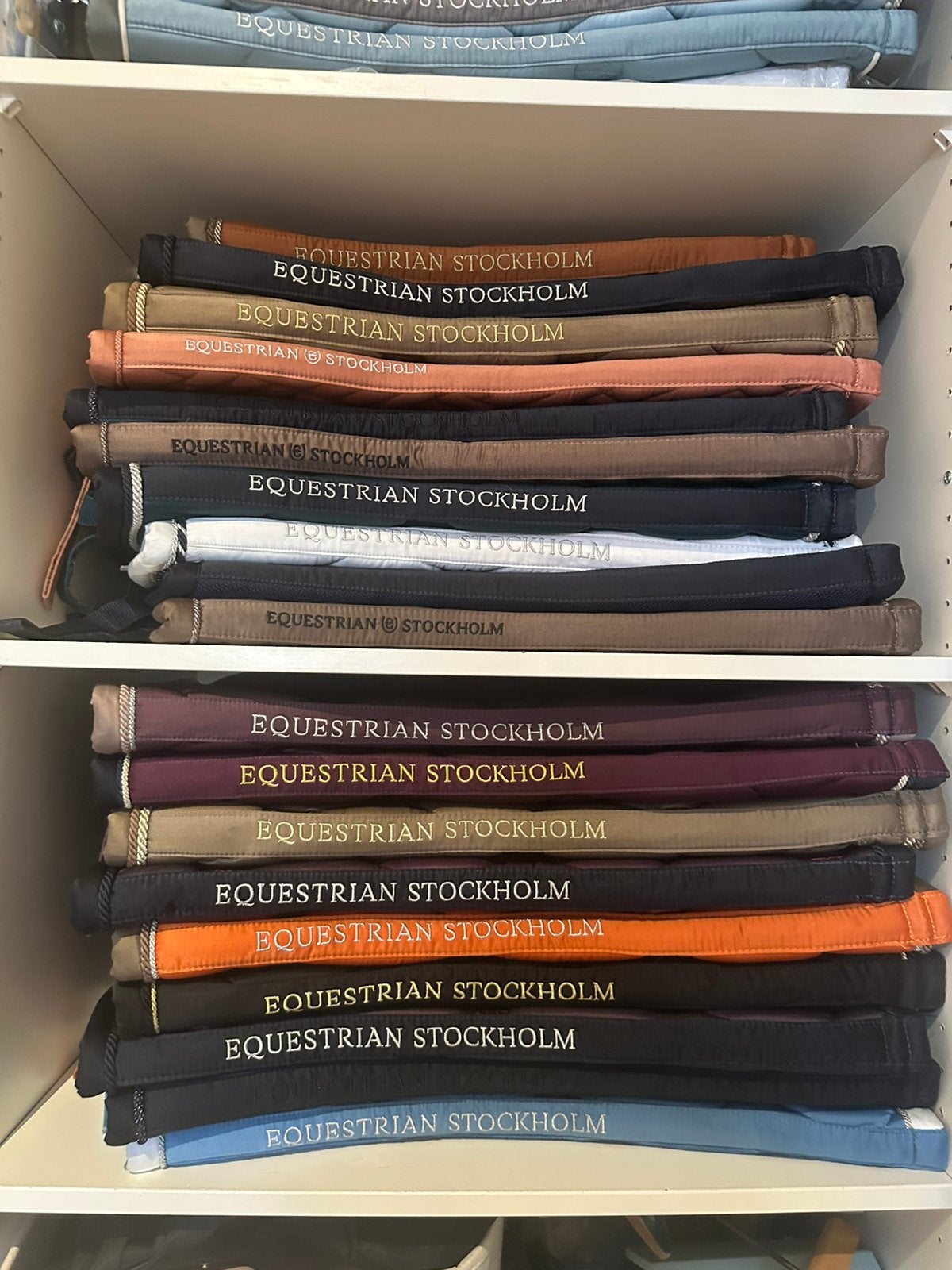 Equestrian Stockholm dekjes/oornetjes/setjes, Ophalen of Verzenden, Zo goed als nieuw